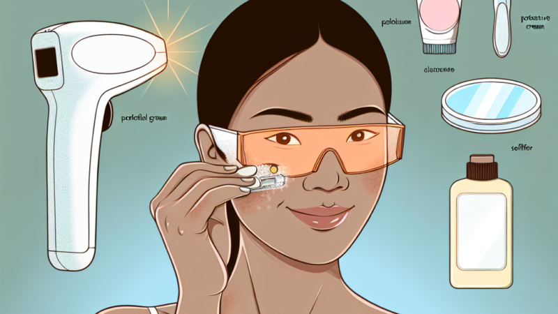 セルフ脱毛: プロと同じ結果を得る方法