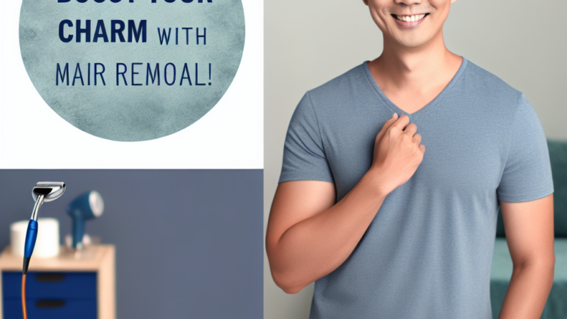 メンズ脱毛で魅力アップ!