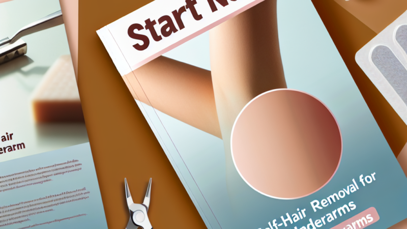 今すぐ始める!脇のセルフ脱毛ガイド