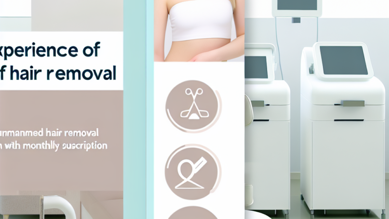 月額制で始める、SOLOMO無人脱毛サロンのセルフ脱毛体験記